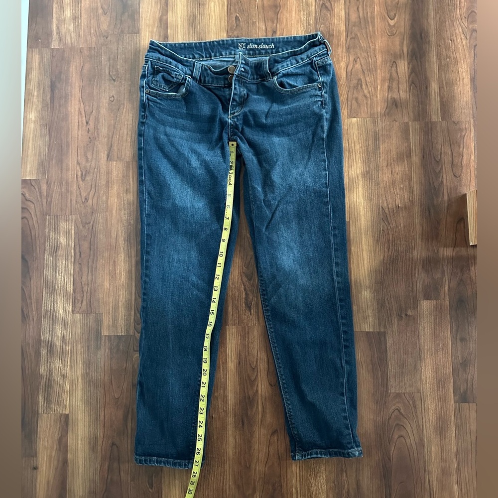 NY & Co women’s slim slouch jeans size 8